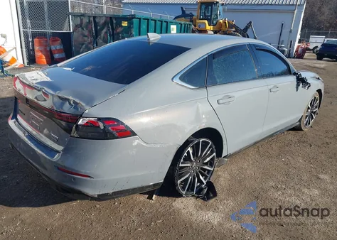 2023 Honda Accord Hybrid Touring z USA, uszkodzony, nr VIN 1HGCY2F80PA034203